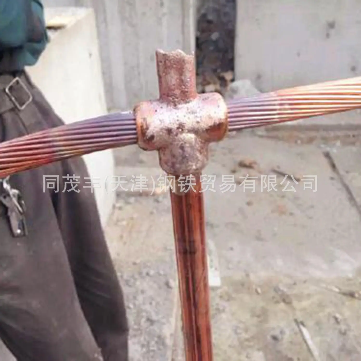 接地棒接地铜包钢接地导电铜包钢棒镀铜接地棒接地铜包