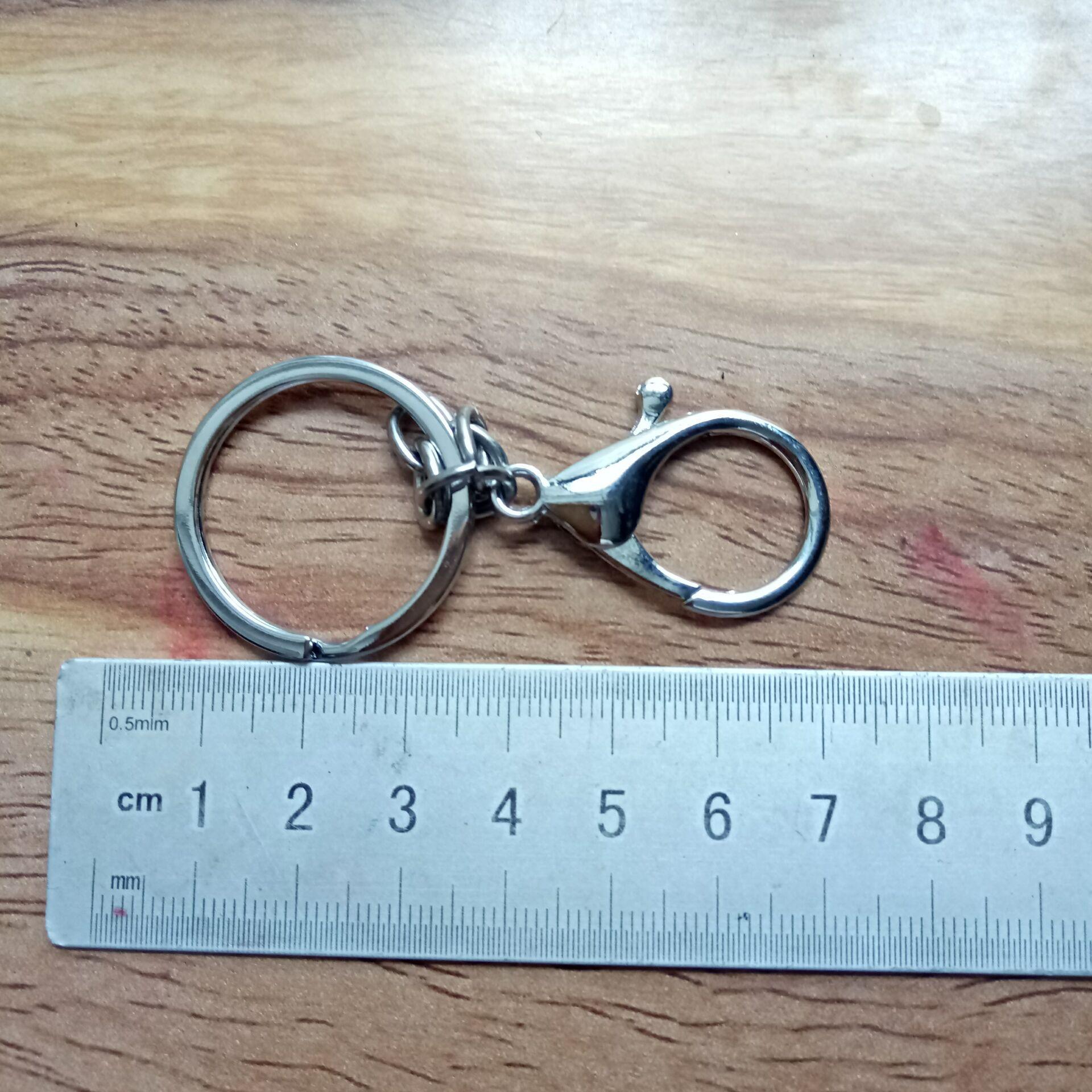 钥匙圈1，，3cm，8克