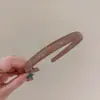 Faixa de Cabelo Colorida em Gel Simples e Elegante para Mulheres, Grampo Especial para Lavar o Rosto, Faixa de Cabelo Acrílica Antiderrapante Dentada para Prender o Cabelo