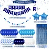 El juego de globos azules refrescantes más vendido de Amazon con guirnalda de lunares para la atmósfera de celebración del día 100 del bebé, juego combinado