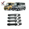 Adecuado para Suzuki 23 Spacia Custom Manija Exterior de Puerta Modificada Marco de Adorno Especial para Manija Cromado