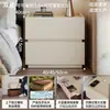 Mesita de noche minimalista italiana para dormitorio del hogar, nuevo modelo 2026, gabinete de almacenamiento con lujo moderno y sensación de alta gama