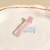 3.5-5cm Pinza de Pato Engrosada con Tela Semi-Envuelta Colorido Dopamina Pinza para el Cabello DIY Material Hecho a Mano Pinza Lateral Piezas de Accesorios para el Cabello