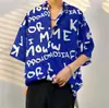 Camisa de Manga Corta Azul Klein para Hombre, Corte Holgado, Tendencia de Verano Ins, Diseño de Alta Gama, Estilo de Nicho, Camisa Fresca y Elegante 12