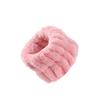 Conjunto de faixa de cabelo de flanela europeia e americana e pulseira de pulso Tira de cabelo autoadesiva semiacabada para lavar o rosto feminina antiderrapante Amazon