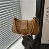 2026 estilo nuevo de comercio exterior retro bolso de mano texturizado para la axila simple casual moda bandolera tote bolsa de hombro para commuting para mujer