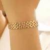 Collar de Moda Transfronterizo con Anillos Redondos, Cadena en Forma de Y, Cadena para Clavícula, Cadena Larga Apilada de Dos Capas para Suéter, Collar, Pulsera para Mujer