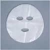 Mascarilla de Papel Desechable Paquete de 100 Piezas Película Plástica Transparente Hidratante Facial Infusión Hidratante Papel para Mascarilla de Salón de Belleza