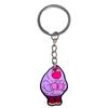 Del Revés Colgante para Mochila Llavero Colgante Pvc Pegamento Suave DIY Joyería Amazon Llavero Pequeño Regalo