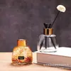 Frasco de Aromaterapia 120ml Frasco de Aromaterapia para Carro Frasco Difusor de Rattan Frasco de Fragrância Frasco de Aromaterapia para Carro Decoração Frasco de Vidro Vazio