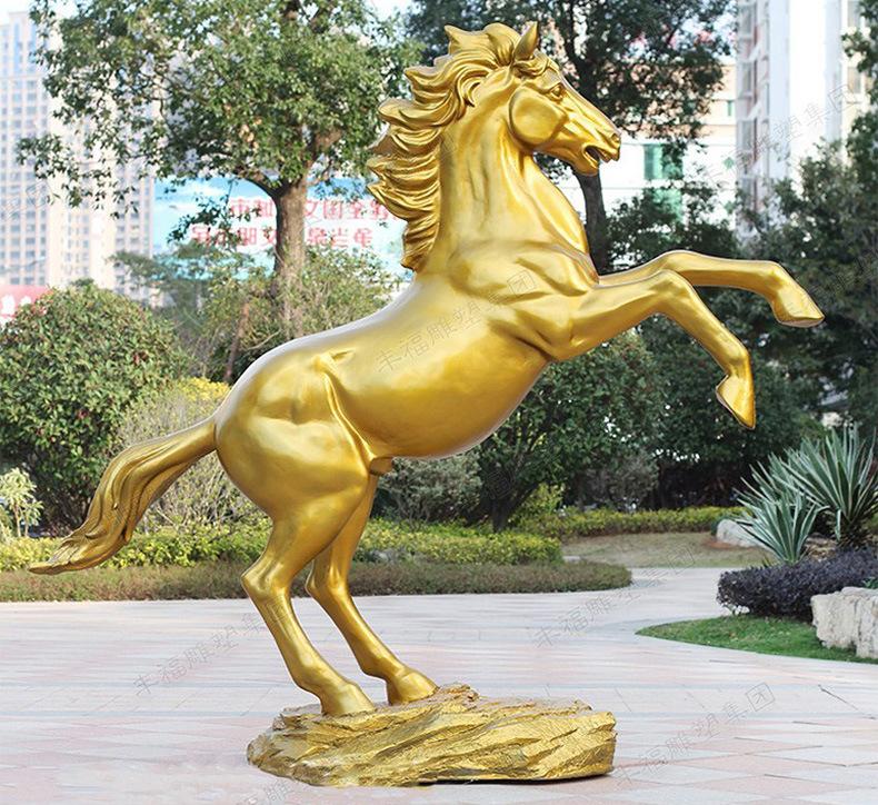 铸铜大型马动物雕塑