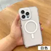 Funda para teléfono móvil con cuerda oblicua para cruzar la frontera 15promax, funda transparente con succión magnética 14, cubierta protectora anticaídas dos en uno 13