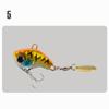Far-cast Doby vib Luya Bait Rotating Sequin Small Whirlwind vib Luya False Bait False Bait Light Sea Fishing Water Tick Bass