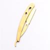 Soporte manual para maquinilla de afeitar de acero inoxidable color 74 maquinillas de afeitar para hombre raspador de doble cara antiguo reparación de cejas sin LLOG