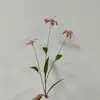 Fábrica de Flores Preferencial Transfronteiriça Flor Única 3 Flores Lírio Pequeno Jardim Falso Cenário de Engenharia Florestal Arranjo de Flores DIY