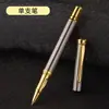 Em estoque metal publicidade comercial caneta de assinatura esferográfica caneta esferográfica presente material de escritório logotipo pode ser adicionado
