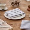 Yimanqiyun Servilleta de Rayas a Cuadros Mantel Escandinavo para Mesa de Comedor Fondo para Fotografía de Comida en Escritorio Café Té Capa Única