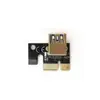 Cable de Extensión para Tarjeta Gráfica Pciever009Splus Tarjeta Adaptadora PCI-E 8 Capacitores 1X16X Fuente de Alimentación Venta Caliente Transfronteriza