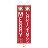 Pareados Nuevos de Navidad Transfronterizos Decoración de Fiesta Navideña Banderines Colgantes Banners Personalización de Fábrica Cortinas Navideñas para Puerta de Amazon