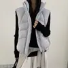 Estilo Coreano 90 Plumas de Pato Blanco Cuello Alto Chaleco Acolchado Ropa de Abrigo para Mujer 26 Invierno Sentido del Diseño Dulce Cálido Chaleco Adelgazante Pinghu