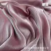 Fio de Gelo Spot Fio Catiônico Crepe de Seda Brilhante Organza Tecido para Camisa Hanfu de Manga Grande Seda Prateada Amassado