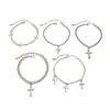 Conjunto de Pulseras Exageradas en Capas Personalizadas Estilo Hip-Hop Europeo y Americano para Hombres, Pulseras de Moda Tendencia, Pulseras y Joyería para Hombres Transfronteriza