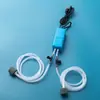 Bomba de Aire para Mini Acuario USB, Aireador de Oxígeno Portátil Ultra Silencioso con Piedra de Aire Simple y Doble