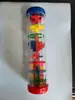 Tubo para Escuchar la Lluvia Instrumento Musical Orff Reloj de Arena Ruido Blanco Dispositivo de Enseñanza Auditiva para Educación Temprana Juguete Sensorial Interactivo para Padres e Hijos