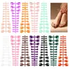 Caja de Set de Puntas para Uñas Manicura Sólida Color Mate con Brillo Estilo Francés de 288 Piezas, el Más Vendido de Amazon