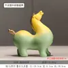 Novo Estilo Chinês, Fique Rico Imediatamente, Decoração de Mesa de Chefe de Escritório, Obtenha Sucesso Imediatamente, Enfeites, Artesanato de Cerâmica Fuma Atacado