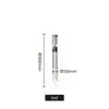 Água de Beleza 1ml Agulha Fina 2/3ml Seringa de Vidro com Essência de Ácido Hialurônico Pré-Preenchida com Escala Luer Lock em Estoque