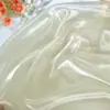 Estilo antiguo verde capullo Hanfu organza brillo acuoso malla brillante falda tela de diseñador tela para ropa ceremonial hecha a mano DIY