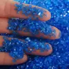 Fragmentos para Uñas de Hot-selling Transfronterizo Múltiples Capas Galvanizados DIY Gotas de Cristal Pegamento Relleno de Grava Pintura de Porcelana Cristalina Arenas Arena Plateada