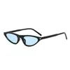Gafas de Sol Retro Americanas Ojo de Gato para Mujeres con Caras Pequeñas y Marcos Pequeños Gafas de Sol Triangulares Anti-UV Ins Populares Fotografía Callejera