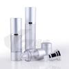 Botella Vacío Plata 15ml 30ml 50ml Aluminio Electroquímico Embotellado al Vacío Esencia Botella Cosmética