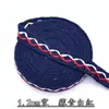 1.2cm Cinta Jacquard Estilo Étnico Cinturón Tejido Colorido Cordón para Sudadera Cordón para Pantalones Deportivos Cintura Estilo Casual Cordón