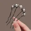 Peine de Peinar High-End Estilo Coreano Corona de Calavera Alta Clip Lateral Dulce Fresco Moda High-End Clip Antideslizante para Flequillo Accesorios para el Cabello