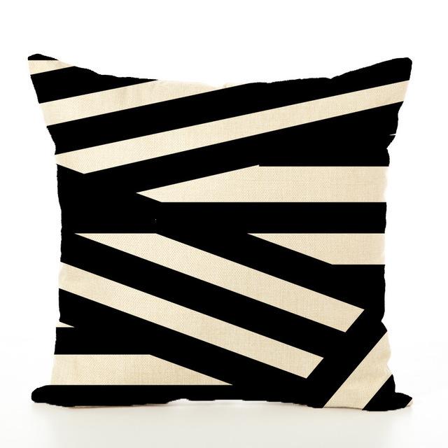 Pillow-Case-Cover-Plaid-Geomet