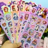 Novas Adesivos Fofos de Meninas Caçadoras de Kpop para Crianças Adesivos Laser Guka para Caderno Adesivos Decorativos de Aparência Elegante