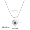 Juego de Joyería Dazan al por Mayor Acero de Titanio Recubierto de Oro Real de 18K Pendientes y Collar Super Estrella Versátil de Lujo Ligero