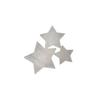 Accesorios de Arte en Hierro, Estampado de Ferretería, Adornos Metálicos Huecos de Estrella de Cinco Puntas, Imanes Metálicos de Arena Movediza para Refrigerador al por Mayor, Hecho a Medida
