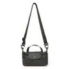 Bolso Cruzado Pequeño de Nailon a Cuadros para Mujer Modelo 2025 Color Sólido Estilo Unisex para Exteriores Bolso para Teléfono Móvil Billetera