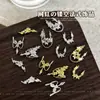 Novos Acessórios de Nail Art Estilo Francês Vazados, Pingentes Populares de Liga de Metal de Luxo, Laço Grande com Diamante, Decorações 3D para Unhas