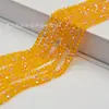 Cuentas Elásticas de 4 mm Cuentas de Bola de Cristal Cuentas Redondas de Cristal de 96 Caras Cuentas Sueltas Accesorios para Manualidades Hechas a Mano Material