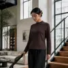 Outono 2026 Novo Top Casual Térmico Engrossado de Lado Duplo para Mulheres Plus Size, Afinando a Silhueta, Roupa Íntima
