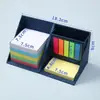 Caja Rotatoria Mágica Adhesiva Transfronteriza Publicitaria Set Combinado Personalizado de Notas Adhesivas para Oficina de Negocios con Portalápices e Impresión de Logo