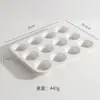 Nuevas Herramientas para Hornear Antiadherentes Molde para Pastel de 12 Tazas para el Hogar Bandeja para Hornear de Muffins Espesada de 12 Piezas