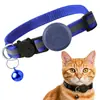 Collar Popular para Gato Airtag, Funda Impermeable de Silicona, Reflectante en Condiciones Oscuras, Collar para Gato Anti-Asfixia
