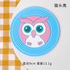 Alfombrilla Aislante Térmico de Dibujos Animados Lindos, Mantel Individual, Posavasos, Alfombrilla para Bol de Casa Resistente al Calor, Alfombrilla de Silicona Resistente al Calor Anti-Quemaduras para Mesa de Comedor, Impreso con UV