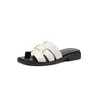 Impresionantes Sandalias Estilo Francés para Uso al Aire Libre, Tacón Grueso de 2 cm, Nuevo Estilo de Alta Gama, Sandalias Romanas de Playa Estilo Hada